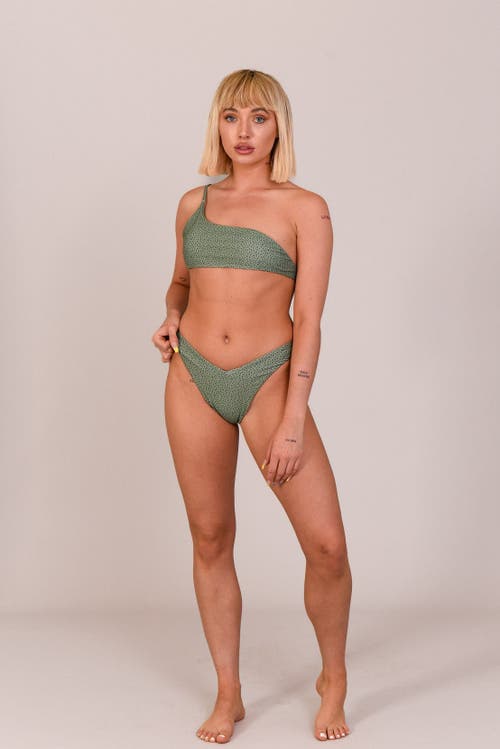 Oosc Sahara Sage Cold Shoulder Bikini Top