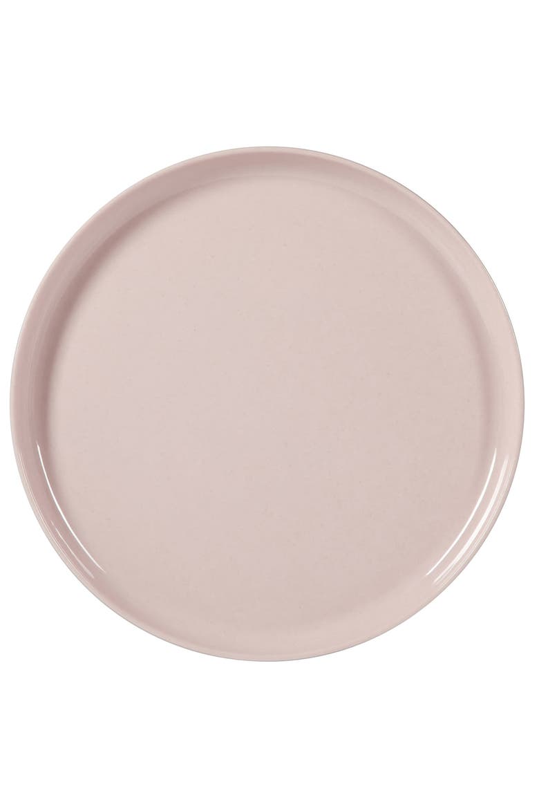 12 Piece Wheat Straw Melamine Dinnerware Set, Alternate, color, Pink