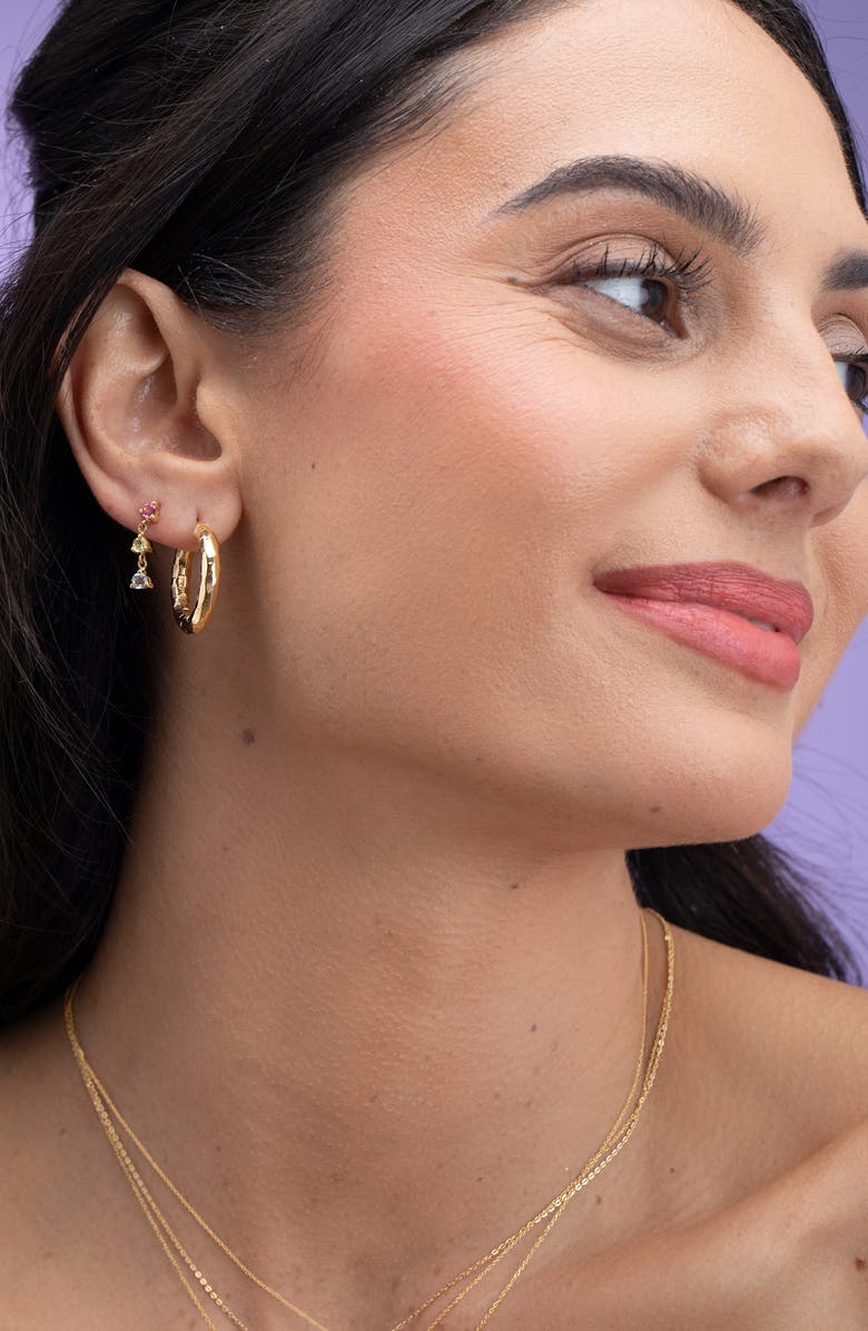 Bony Levy 14K Gold Hoop Earrings, Alternate, color, 14K Yellow Gold