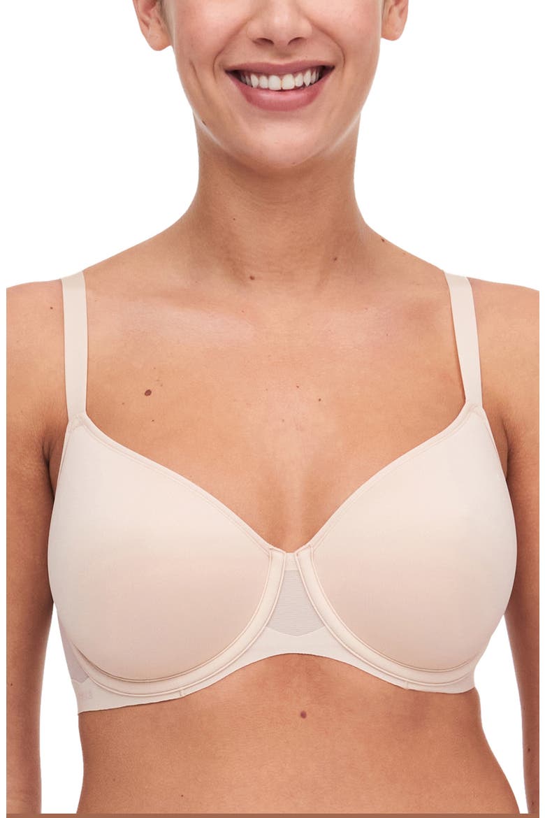 Pure Light Underwire Convertible Spacer Bra, Main, color, NUDE BLUSH-1N