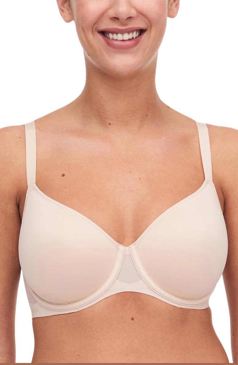 Chantelle Lingerie Pure Light Underwire Convertible Spacer Bra, Main, color, Nude Blush-1N