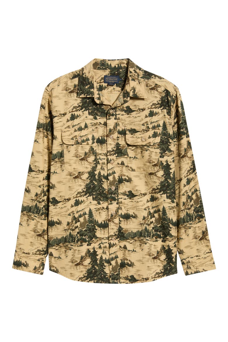 Tanner Twill Long Sleeve Shirt, Alternate, color, VALLEY TAN