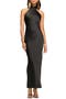 Tatiana Halter Neck Satin Gown