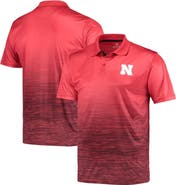 COLOSSEUM Men's Colosseum Scarlet Nebraska Huskers Marshall Polo