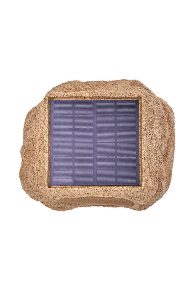 Rock Speaker Connect Solar Bluetooth Speaker, Alternate, color, Sand