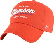 '47 Women's '47 Orange Clemson Tigers Sidney Clean Up Adjustable Hat