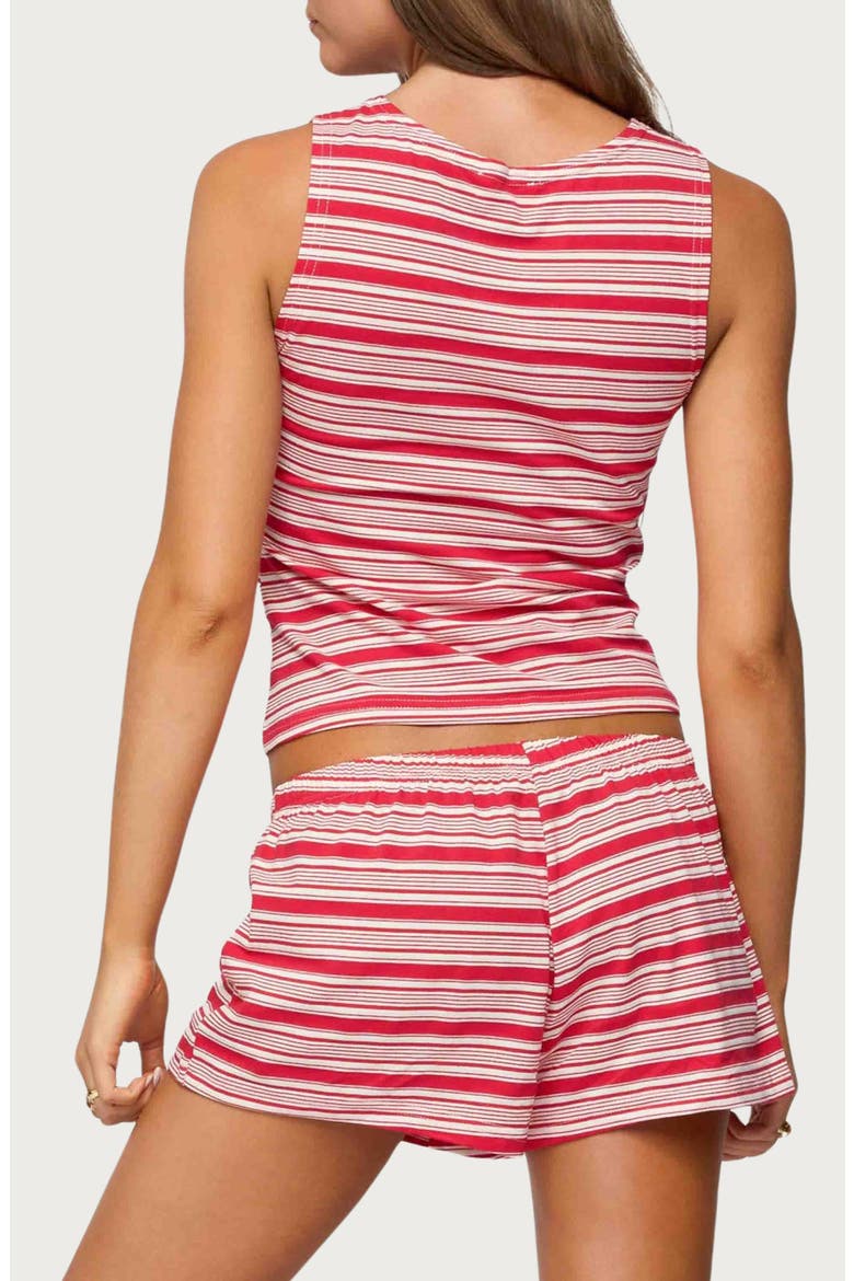 Glennon Stripe Tank, Alternate, color, RED-AND-WHITE