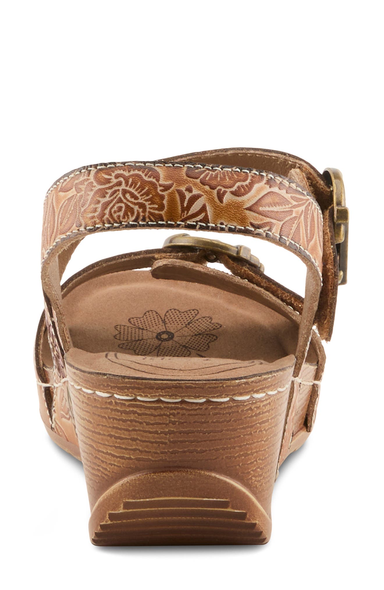 Gottaget Wedge Sandal, Alternate, color, TAN MULTI