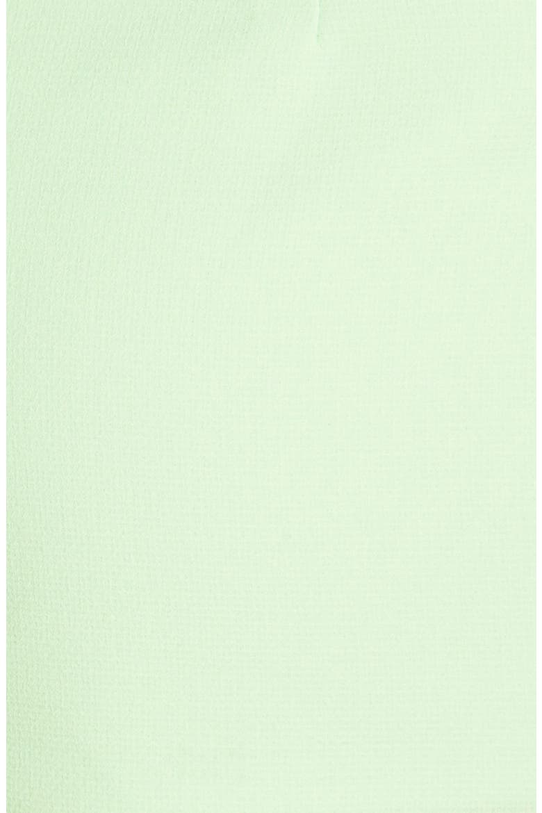 Scallop Trim Shorts, Alternate, color, LIME