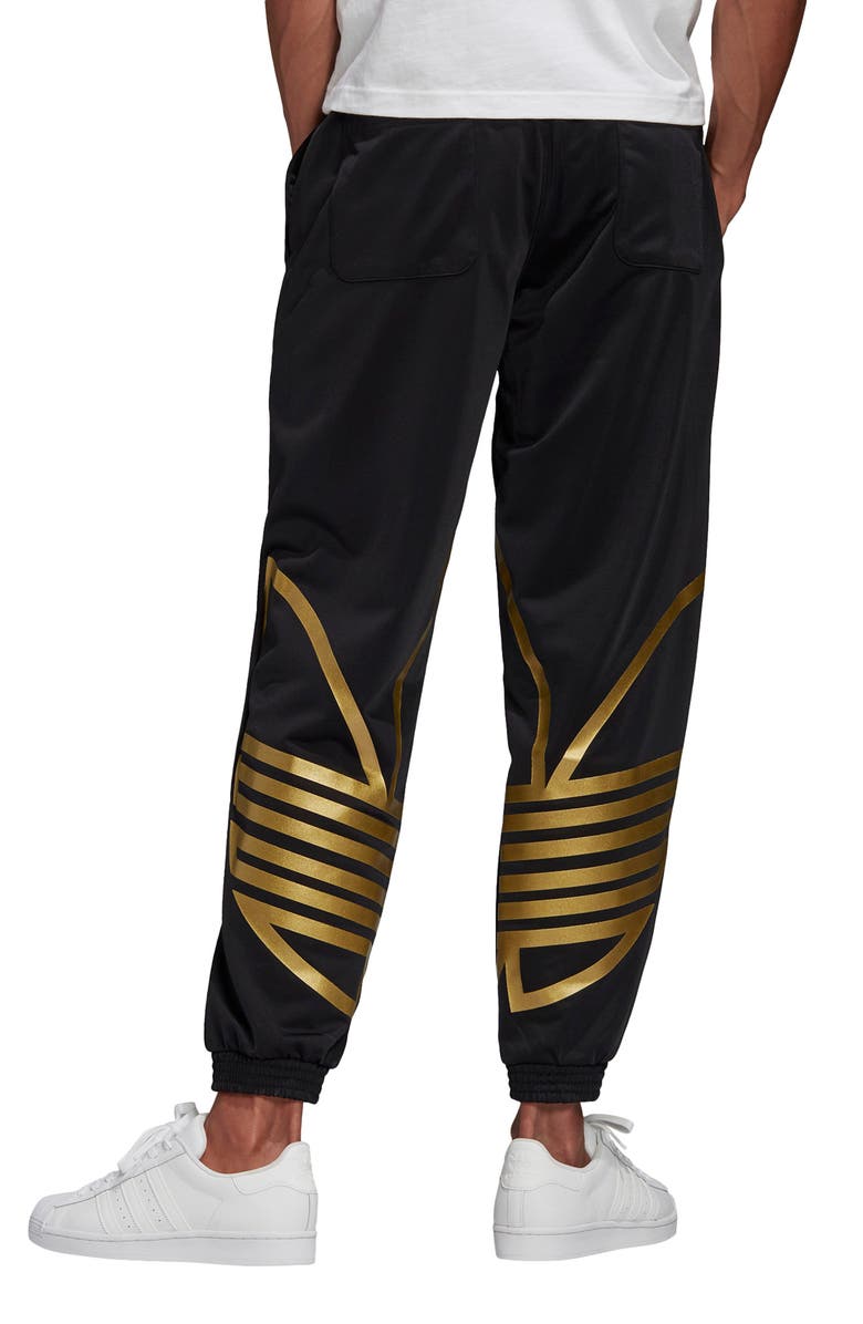 adidas Metallic Trefoil Track Pants, Alternate, color,
