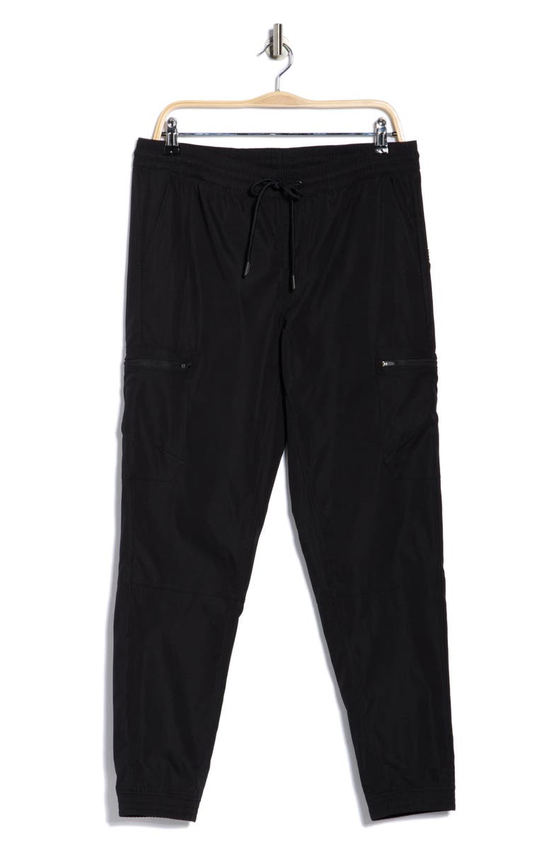 Tahari Dover Tech Joggers, Alternate, color, Black