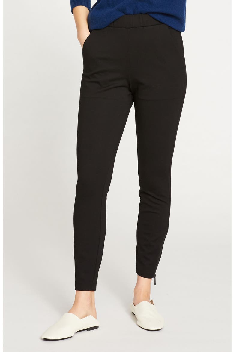 Moro Pull-On Pants, Main, color, BLACK