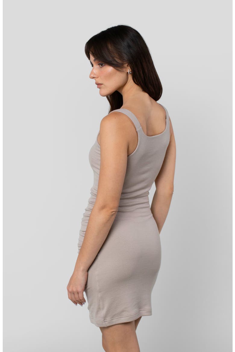 Capri Day Dress, Alternate, color, Latte