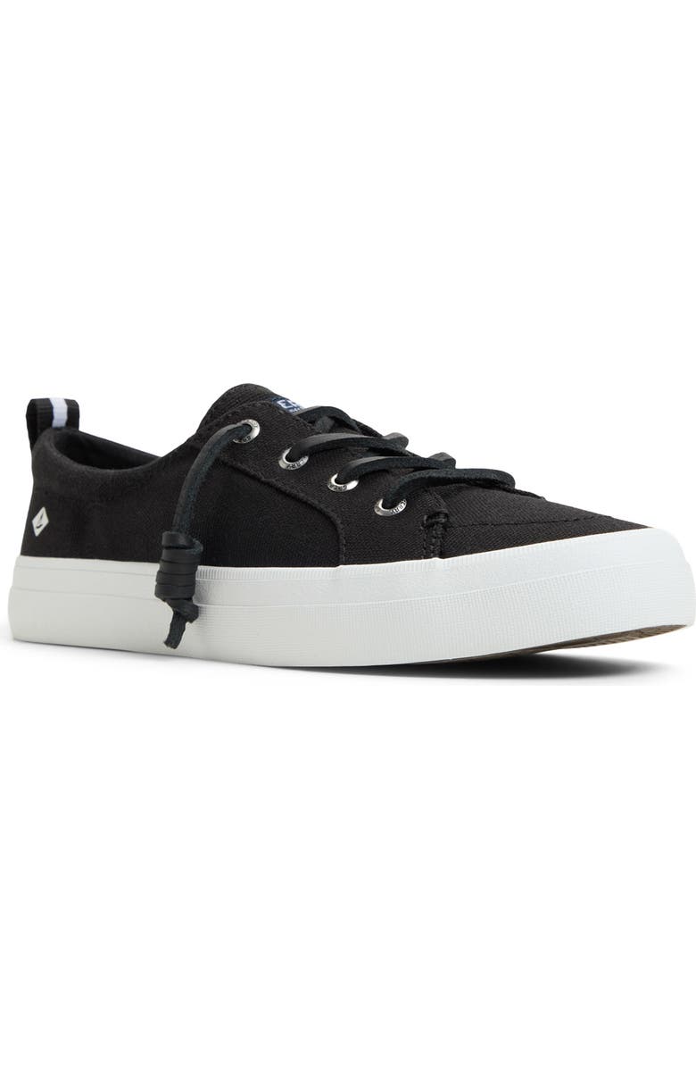 Sperry Crest Vibe Sneaker, Main, color, Black