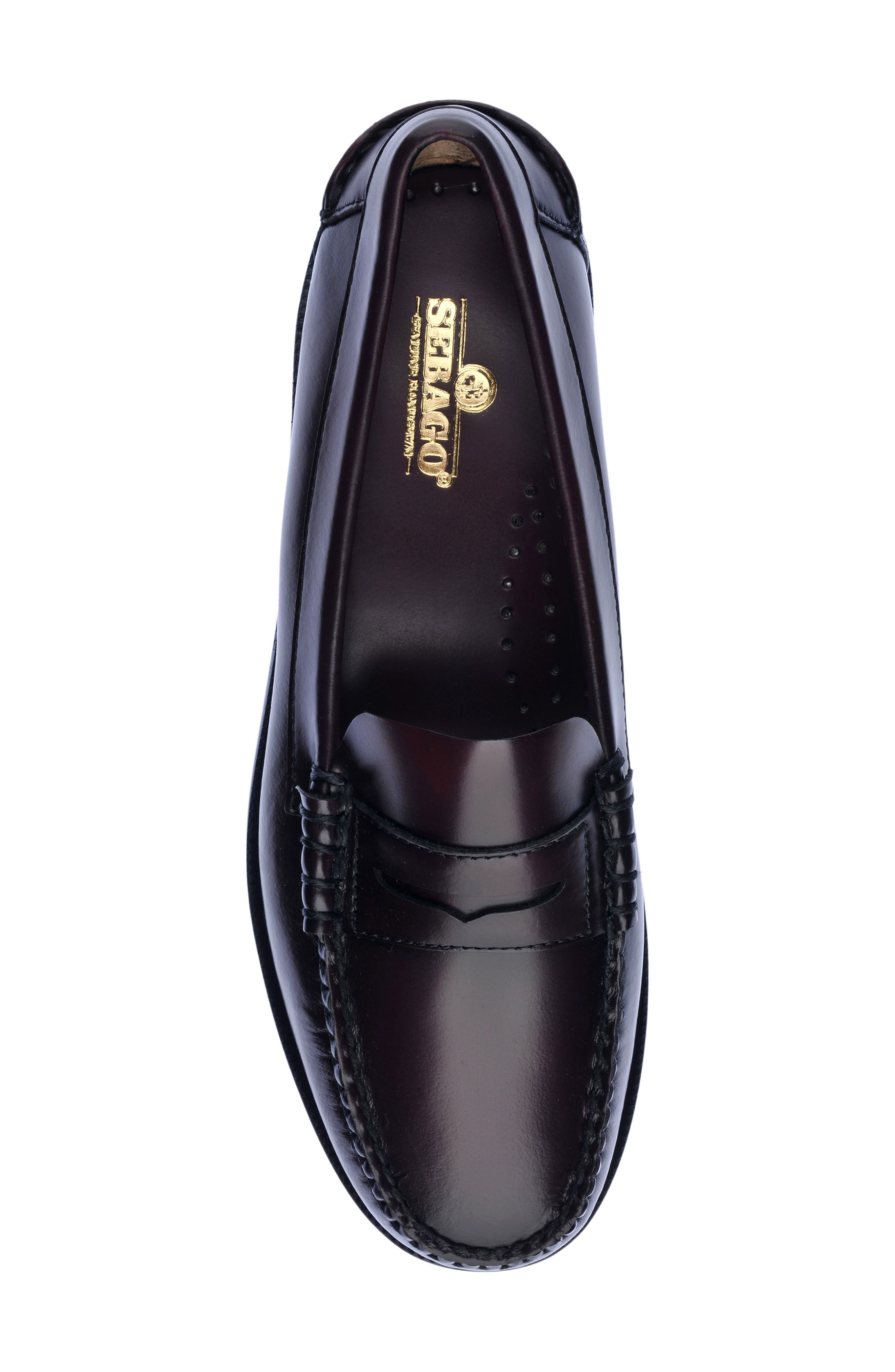 Classic Dan Penny Loafers, Alternate, color, BROWN BURGUNDY - CHOCOLATE