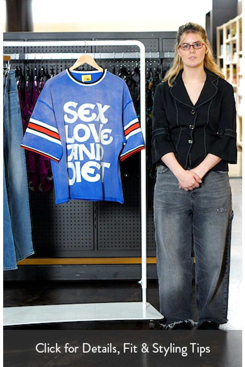 Sex, Love & Diet Athletic Graphic T-Shirt video