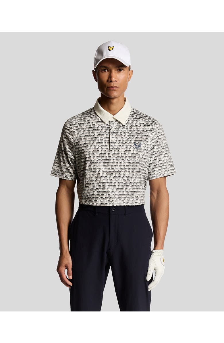 Lyle & Scott Golf Divot Polo Shirt, Main, color, White