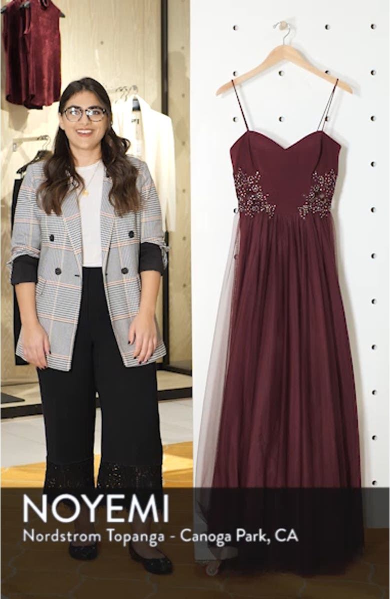 Sweetheart Chiffon Gown, sales video thumbnail