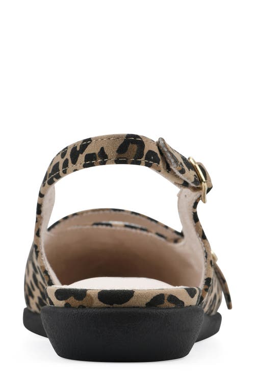 Cliffs By White Mountain Milona Slingback Flat In Multi