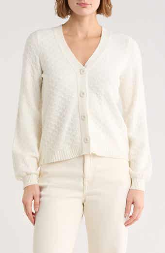 CYRUS Bow Cable Knit Cardigan