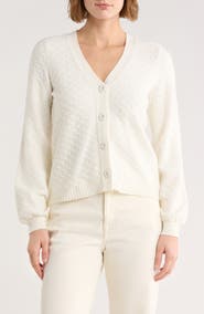 CYRUS Bow Cable Knit Cardigan