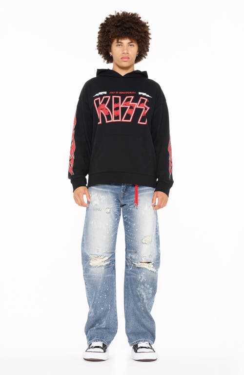 Cult Of Individuality Graphic Sweatshirt In Black