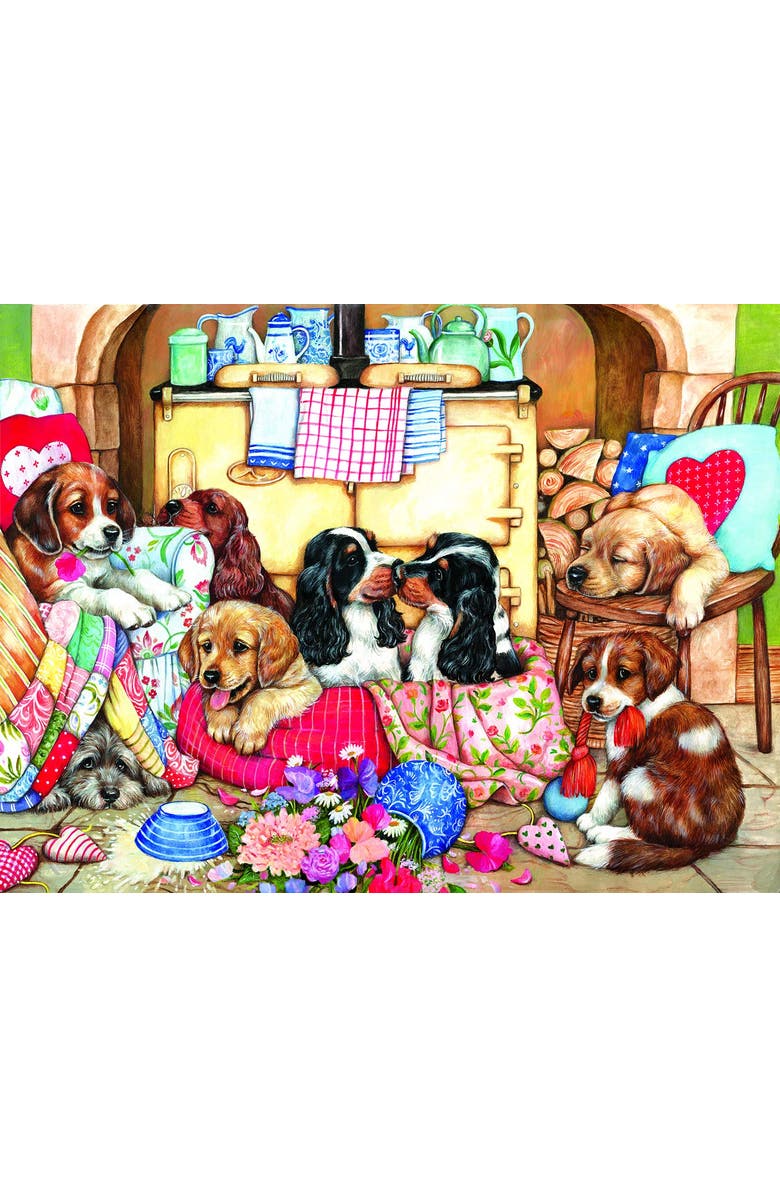 Sunsout Puppies in the Kitchen 300 piece Jigsaw Puzzle for Adults, Alternate, color, Multicolor