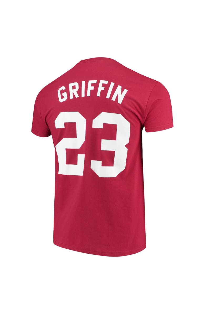 Retro Brand Men's Original Retro Brand Blake Griffin Crimson Oklahoma Sooners Alumni Basketball Jersey T-Shirt, Alternate, color,