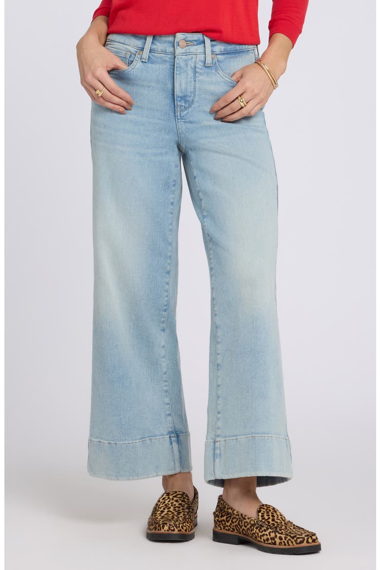 Teresa Ankle Wide Leg Jeans, Main, color, KEYS VIEW