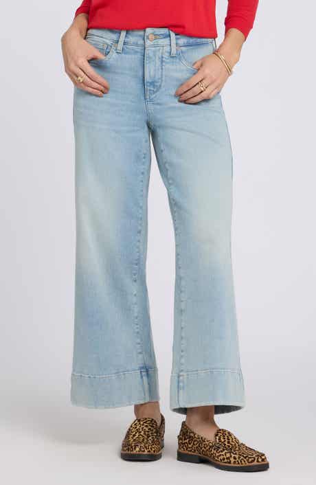Teresa Ankle Wide Leg Jeans