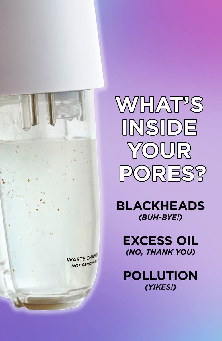 BeautyBio GLOfacial Hydro-Infusion Deep Pore Cleansing + Blue LED Clarifying Tool, Alternate, color, 