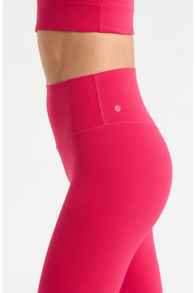 Studio Luxe High Waist 7/8 Leggings, Alternate, color, RED CERISE