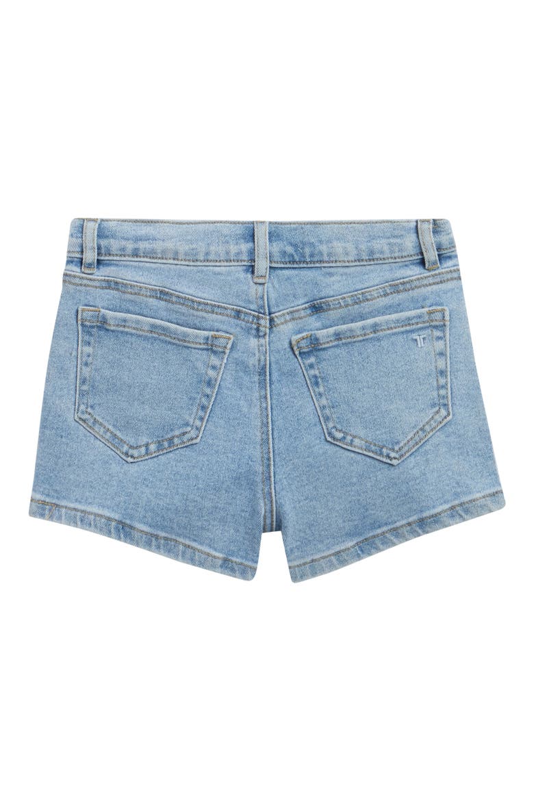 Kids' Star Bling Denim Shorts, Alternate, color, INDIGO