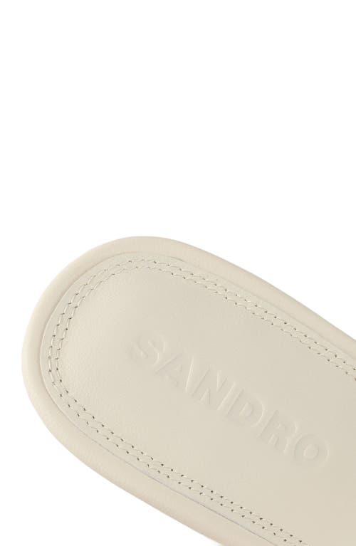 Sandro Sandalen Mit Riemen In White
