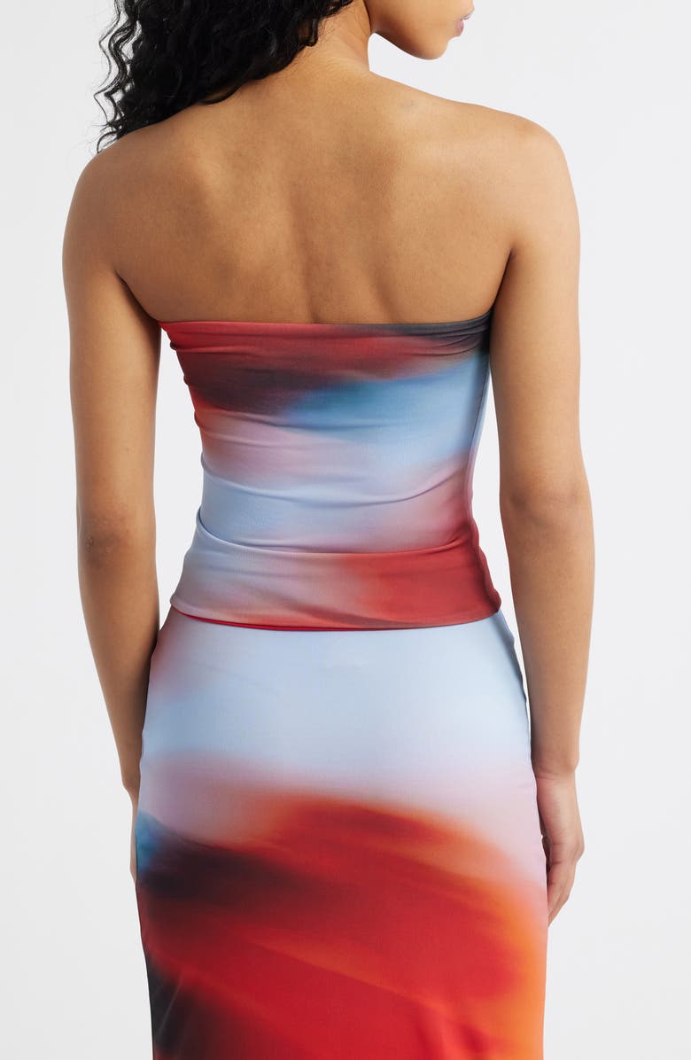 Feners Yo X Ti Strapless Top, Alternate, color, Rosella