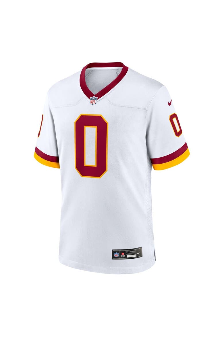 Men's Nike Mike Sainristil White Washington Commanders Game Super Bowl Era Jersey, Alternate, color, White