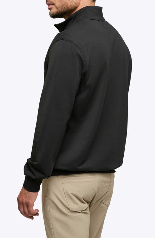 Cuts Hyperloop Quarter Zip In Black