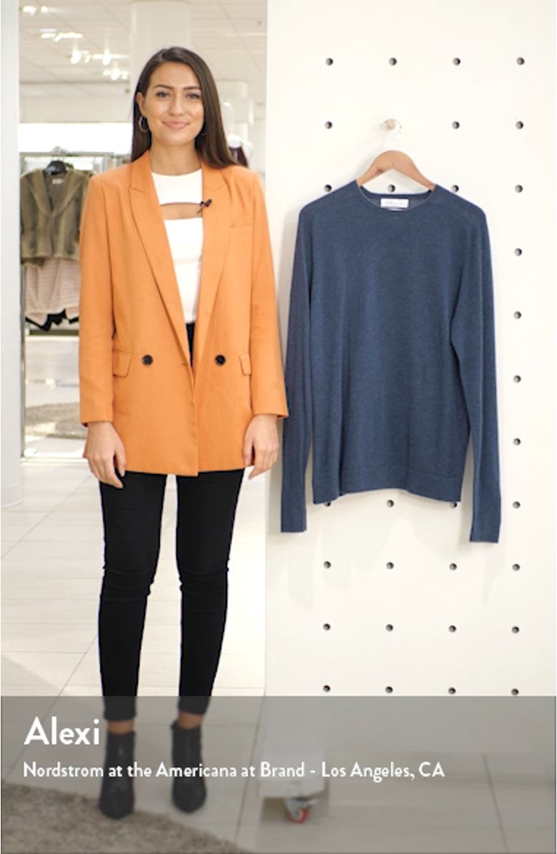 Cashmere Crewneck Sweater, sales video thumbnail