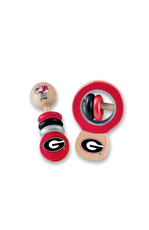 Georgia Bulldogs Baby Rattles 2-Pack
