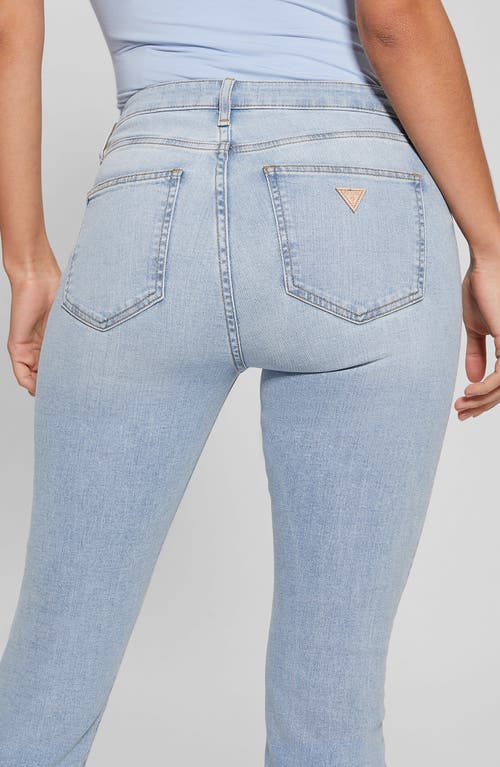 Guess Flare Leg Jeans In Tracer Wash