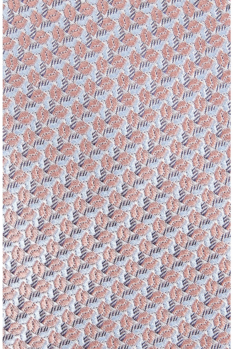 Geometric Jacquard Silk Tie, Alternate, color, OLD ROSE/ LEAD