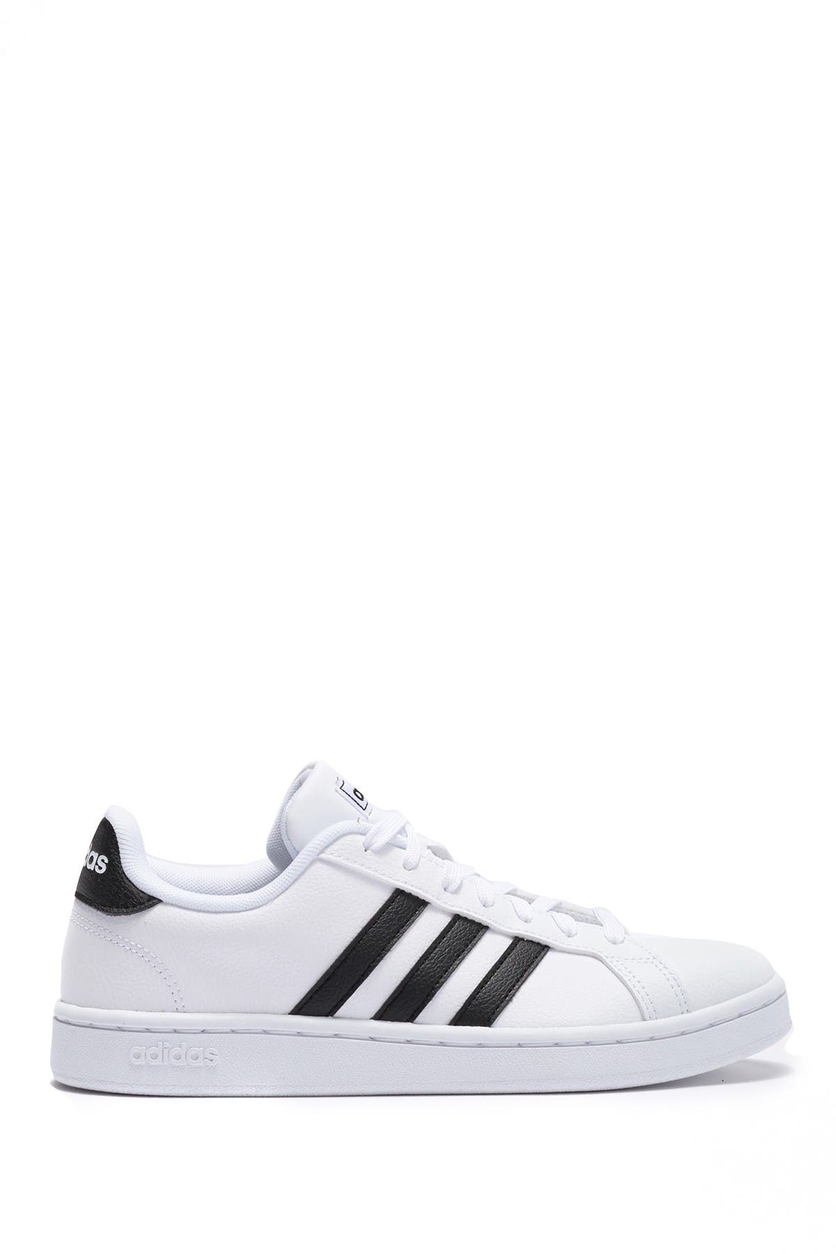 adidas Grand Court Lace-Up Sneaker, Alternate, color, 