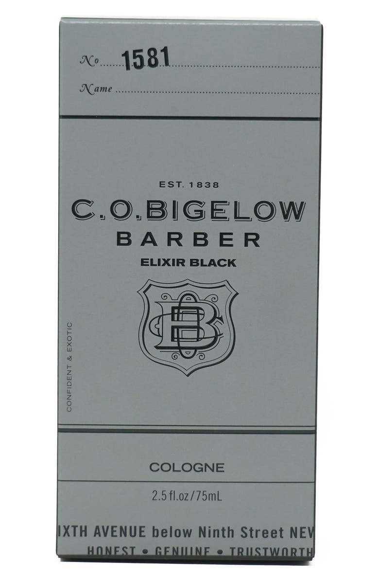C.O. Bigelow 1581 Cologne Elixir Black, Alternate, color, 