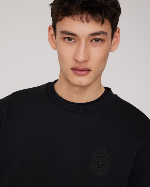 Quartz Co. Josh | Crewneck Sweatshirt In Black