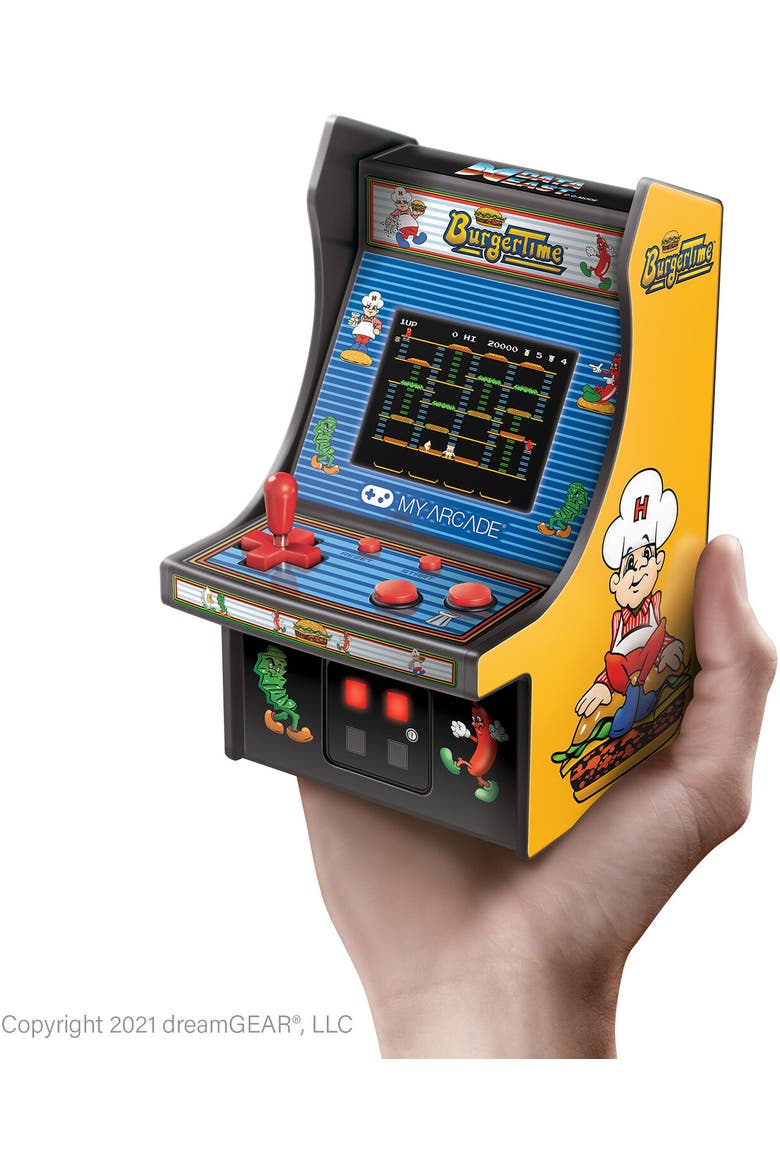 Dgunl3203 Burger Time Micro Player Retro, Alternate, color, Multicolor