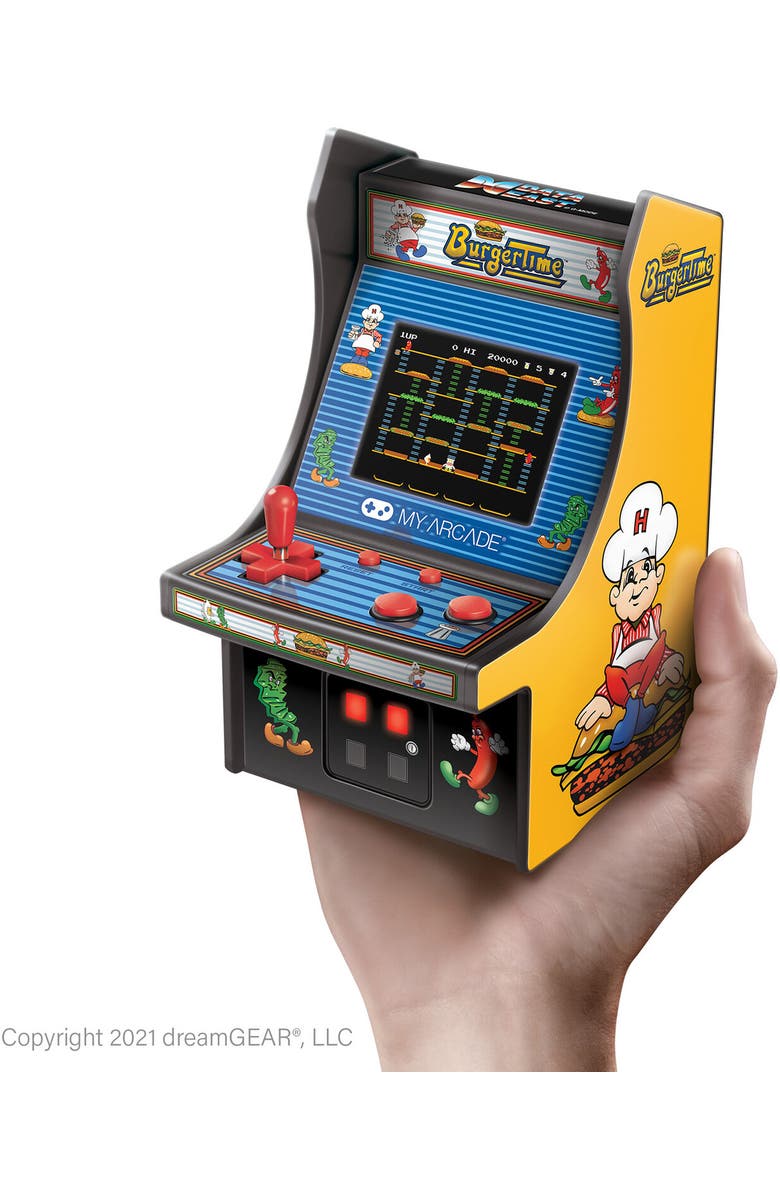My Arcade Dgunl3203 Burger Time Micro Player Retro, Alternate, color, Multicolor