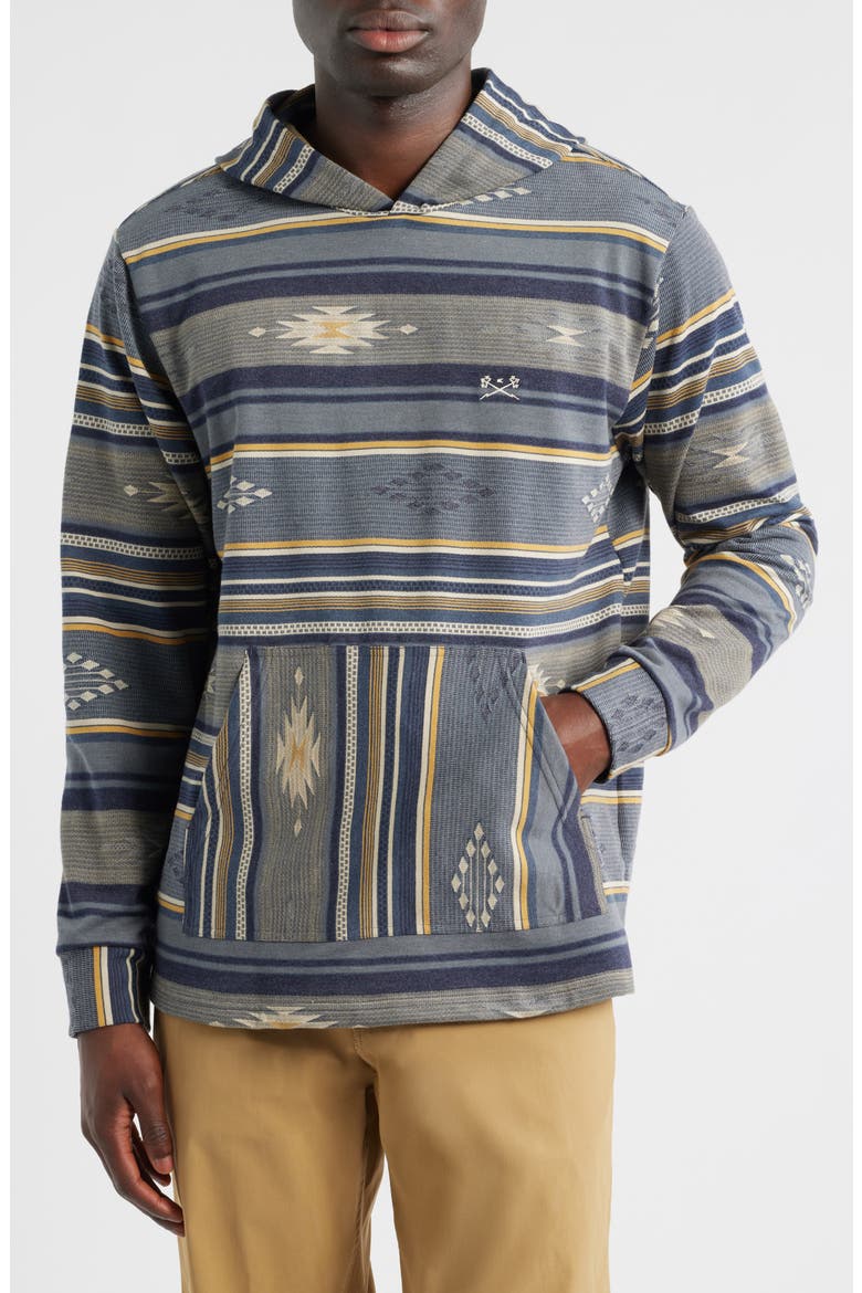 Ginther Brushed Cotton Hoodie, Main, color, NAVY