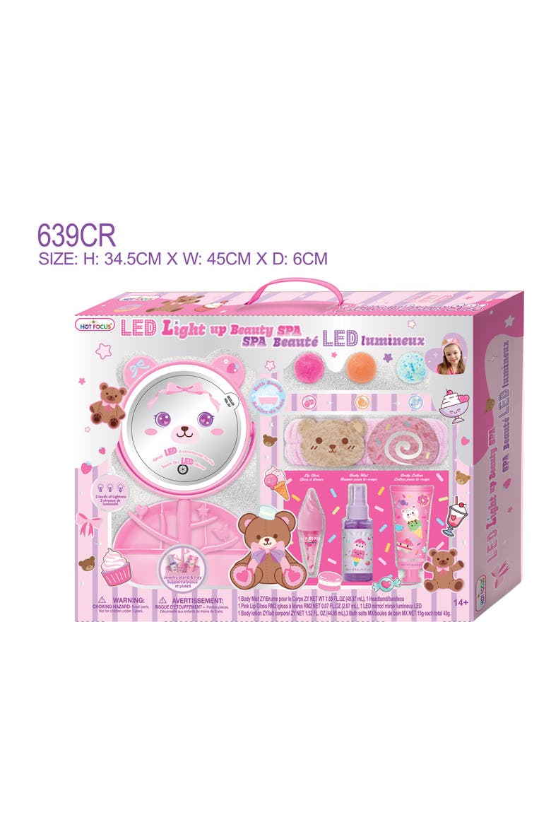LED Light Up Beauty Critter Spa Toy, Main, color, MULTI