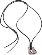 MacRae & Co. Polished Metallic Pendant Necklace