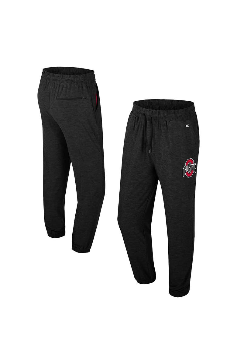 COLOSSEUM Men's Colosseum Black Ohio State Buckeyes Revolution Jogger Pants, Main, color, 